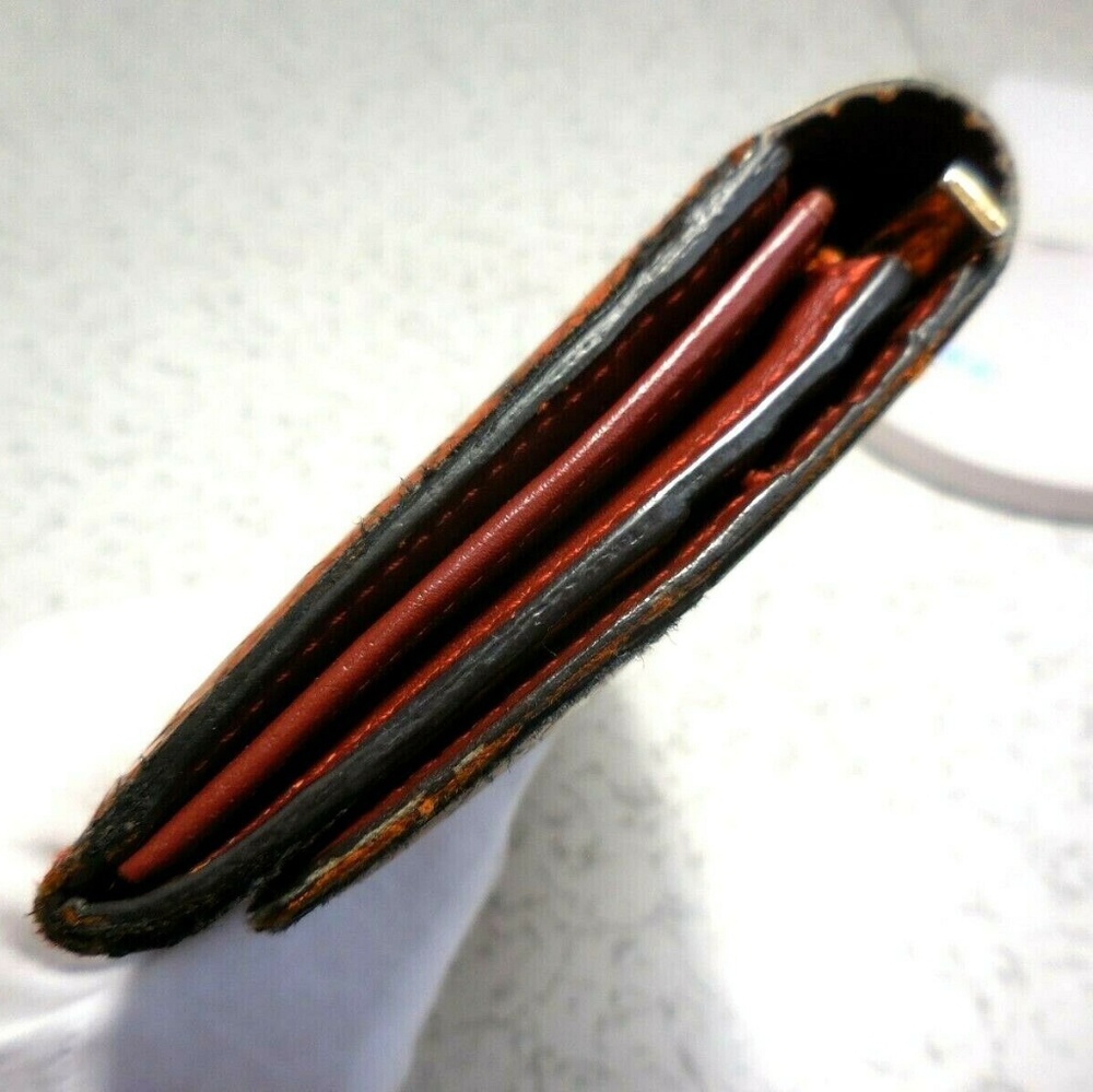 Burberry Python Skin Haymarket Wallet - Picture 4 of 8